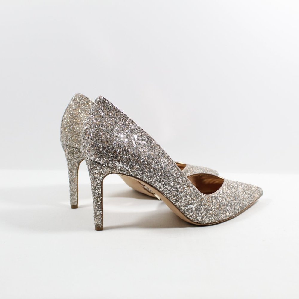 Badgley Mischka Daisy II Half d'Orsay Pump - Champagne 8M - Picture 2 of 5